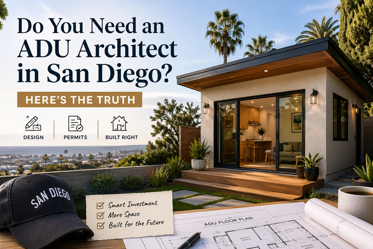 Do You Need an ADU Architect in San Diego? Here’s the Truth